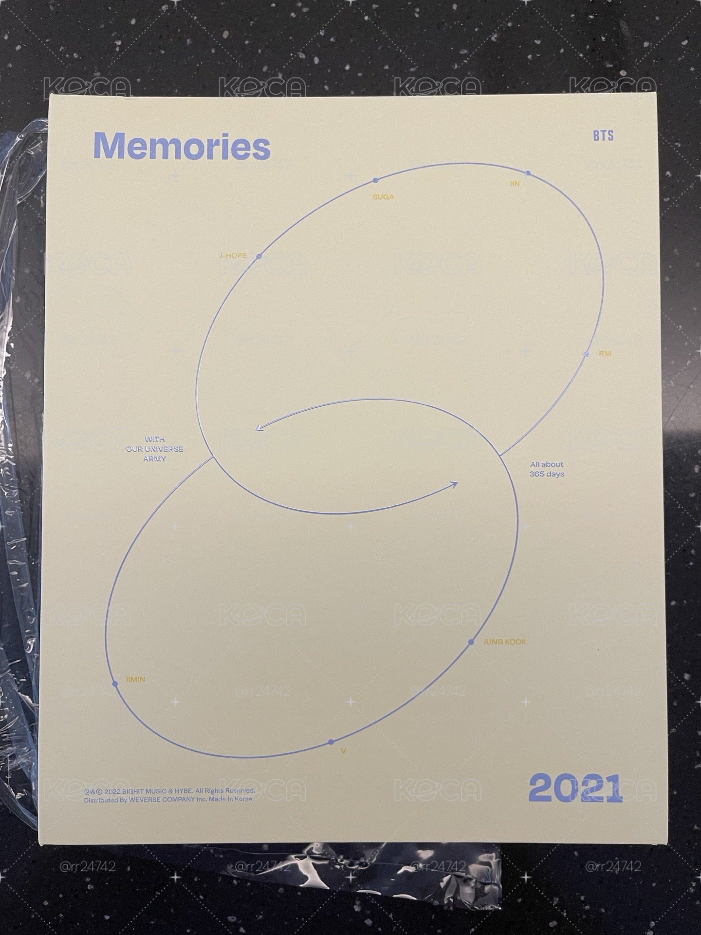 BTS 2021回憶錄數位版 珍旻小卡