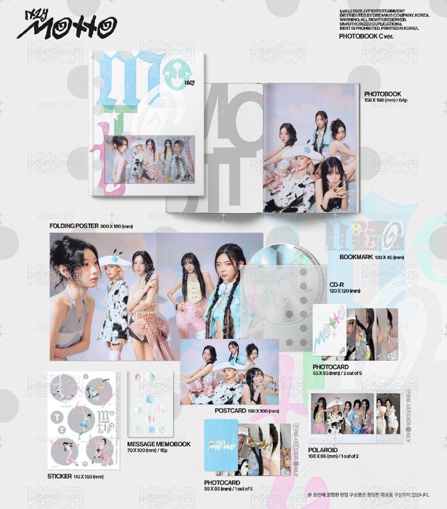 Motto 迷十二 專輯 Photobook A+C ver.