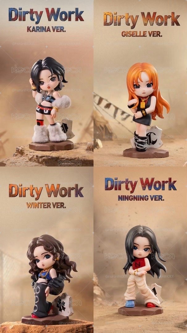 泡泡瑪特 Dirty Work ver. 已拆