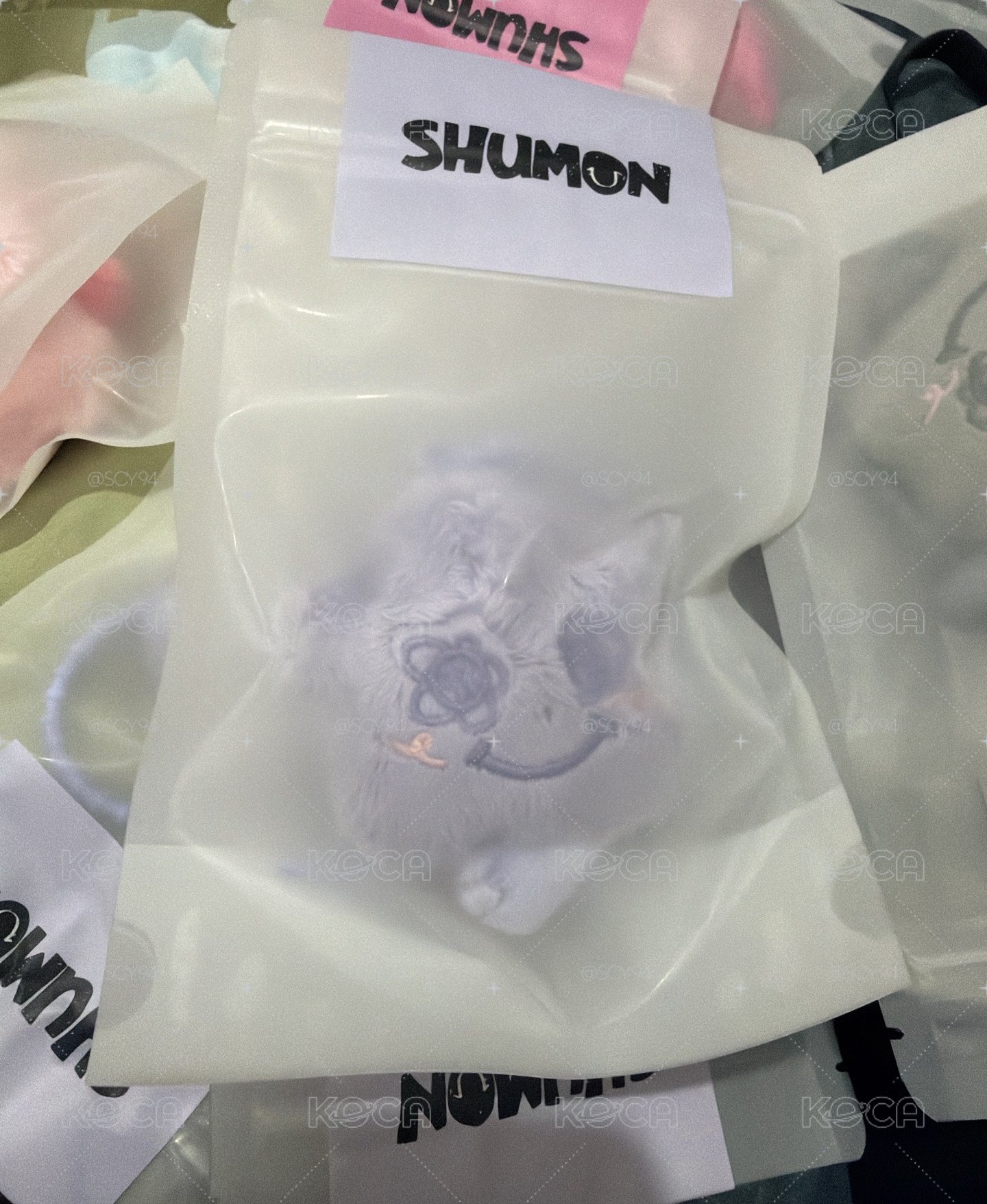 Shumon灰塵娃娃