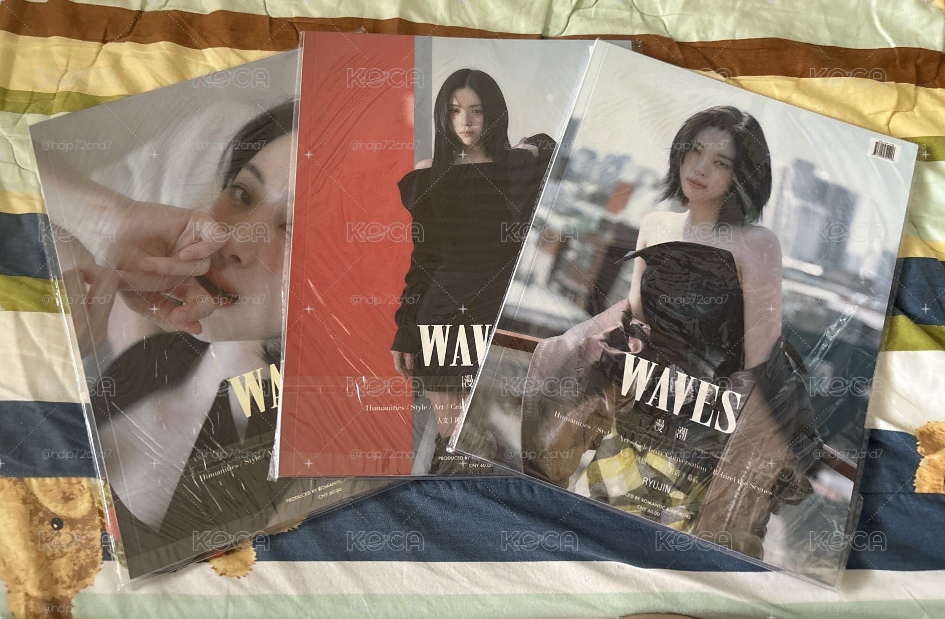 【現貨/可直接下單】ITZY 申留真 漫潮 WAVES 雜誌