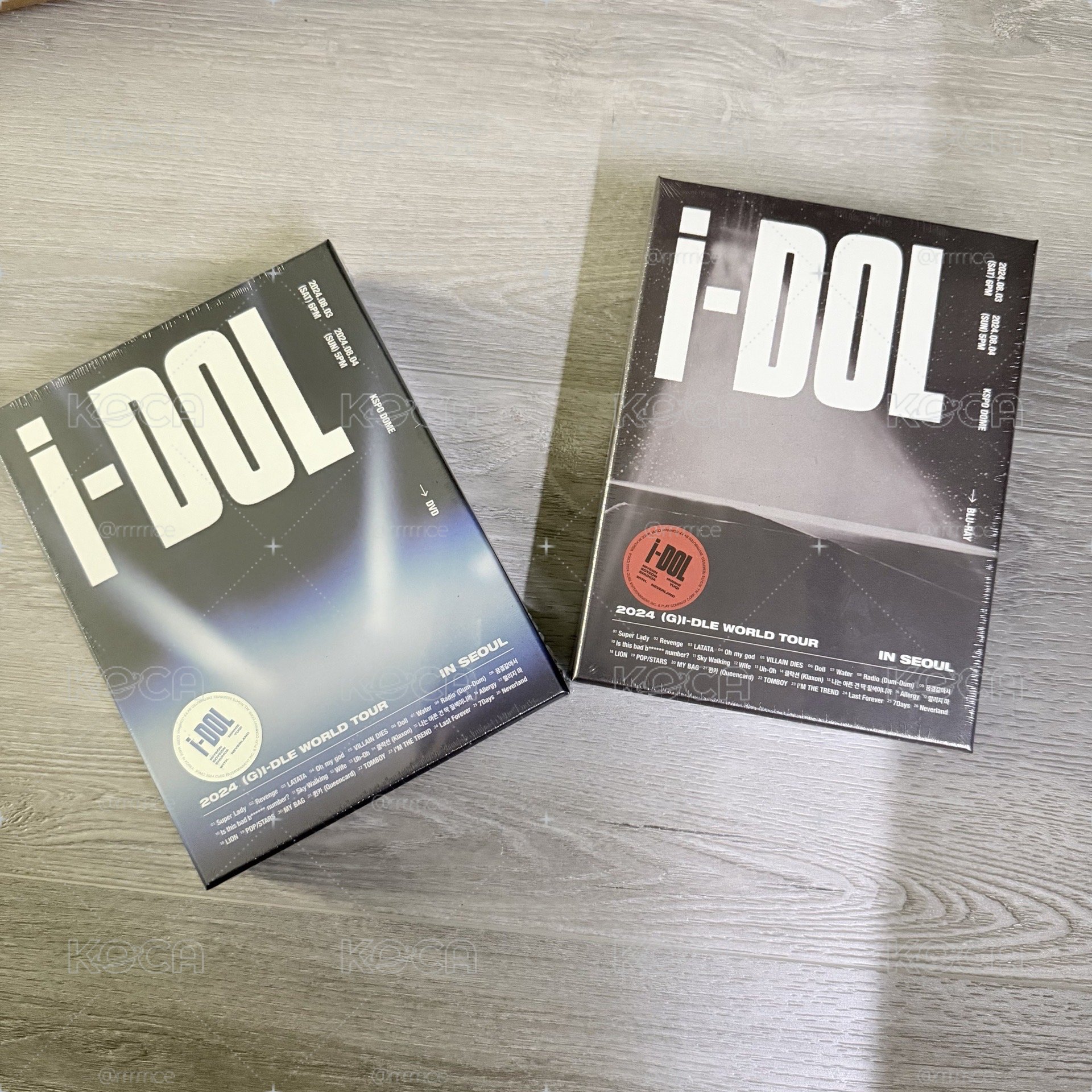 2024 idle藍光&DVD （全新未拆封）