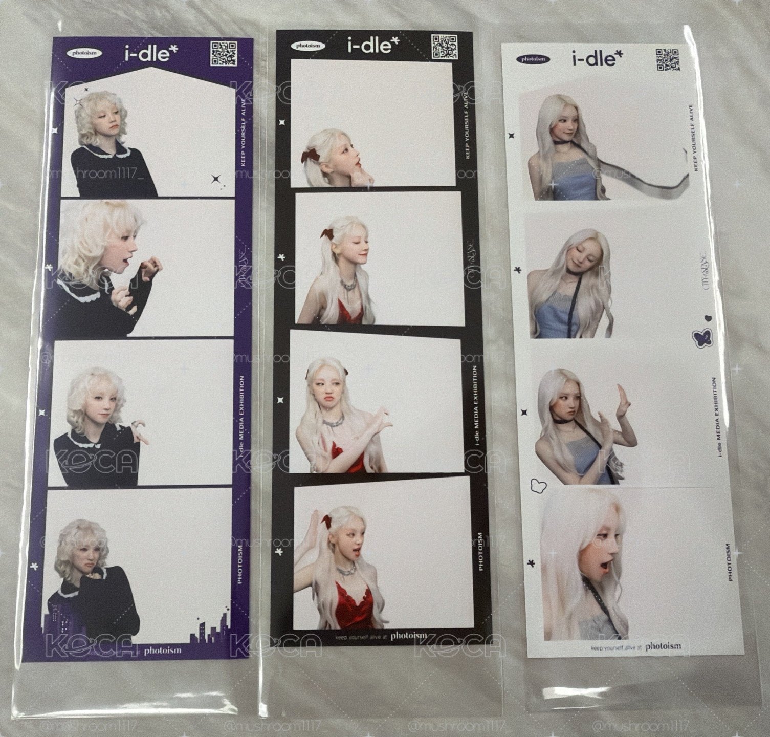 i-dle 雨琦 展覽人生四格