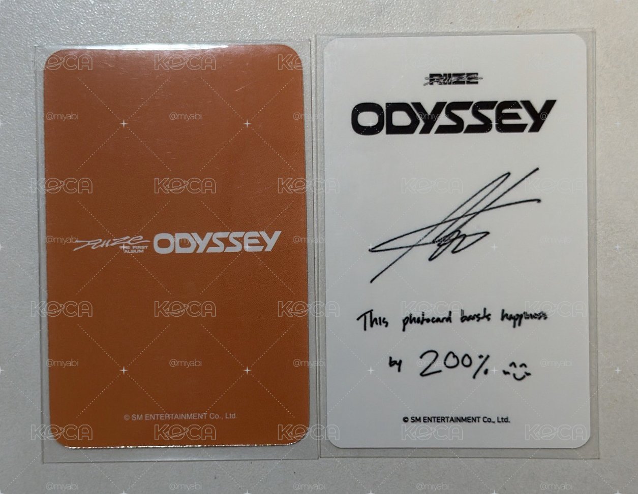 ⭐️ODYSSEY mok/ia幸運卡