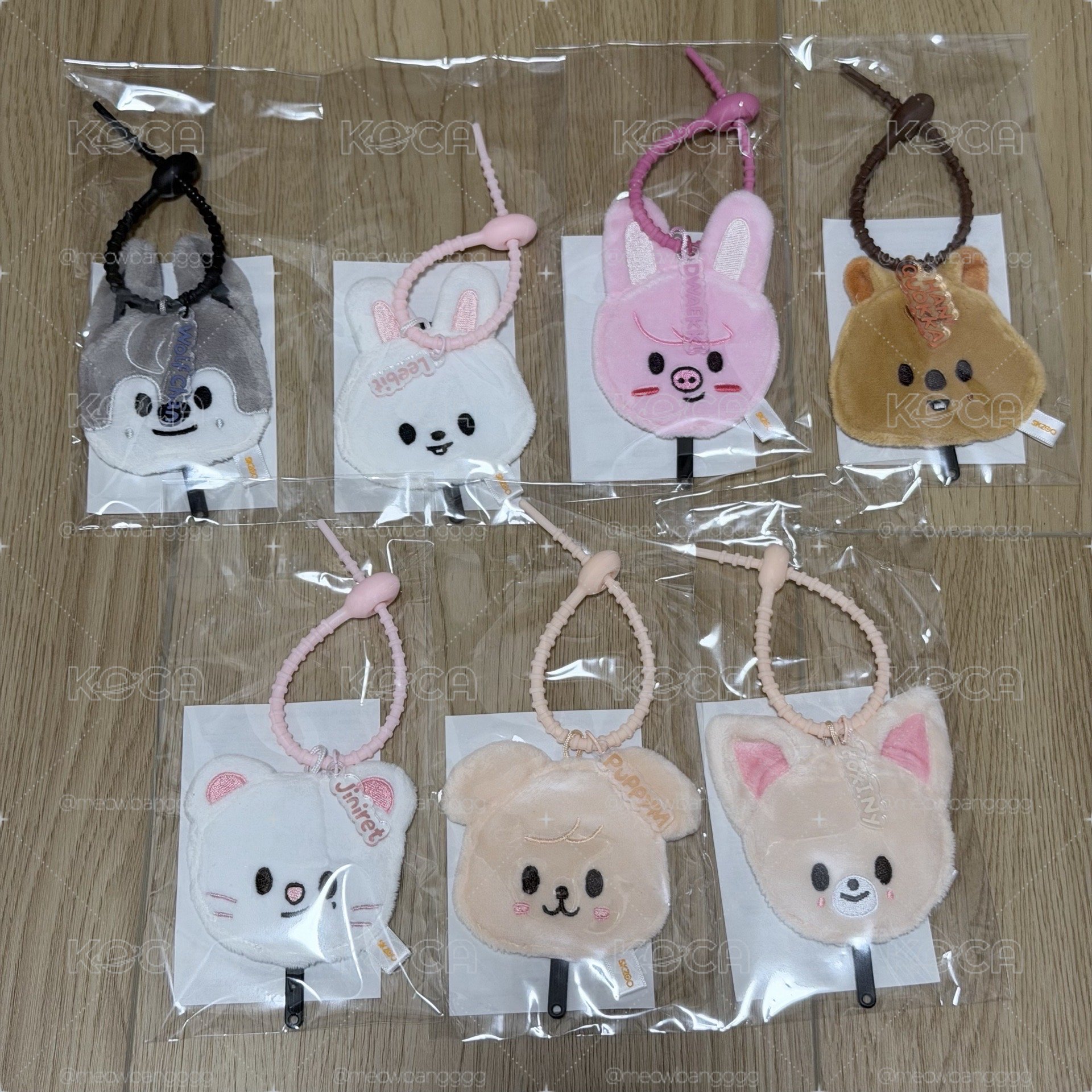現貨 SKZ RUN IT 首場場周邊 迷你扇套/ 鈴鐺吊飾娃