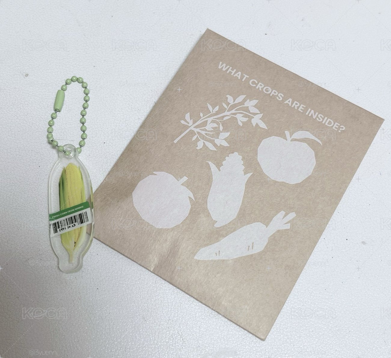 妮 玉米 吊飾 年曆