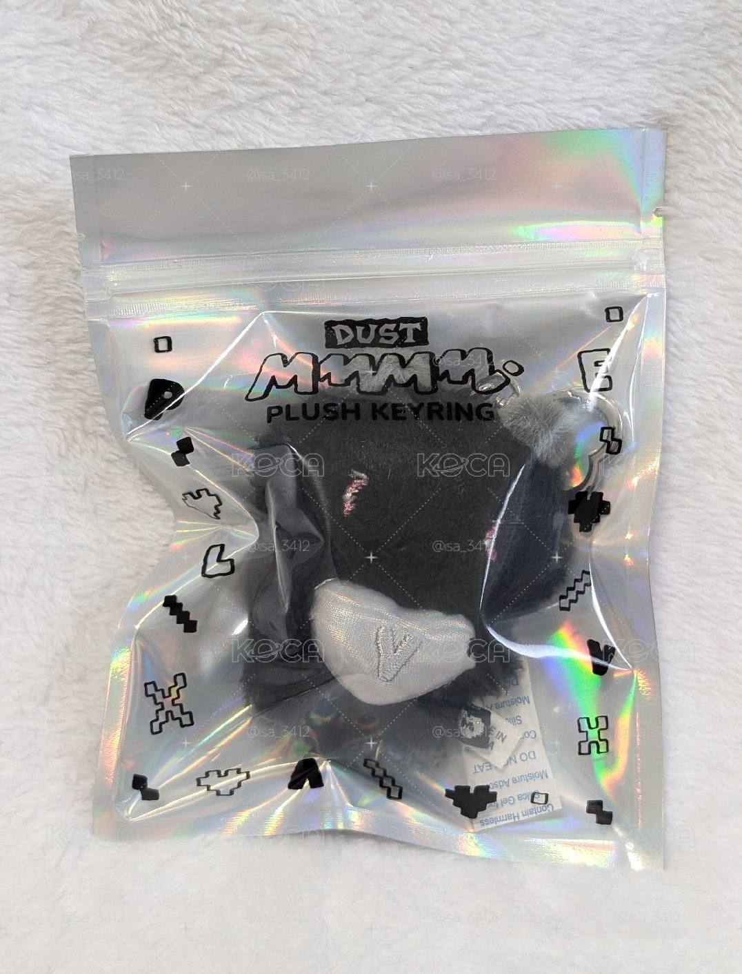 PLAVE 黑MMMM吊飾娃