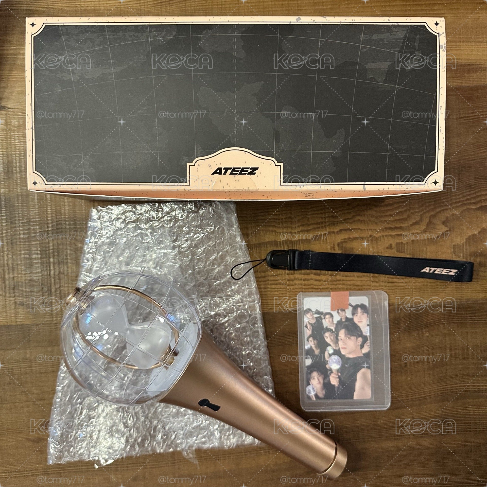 ATEEZ 二代手燈 含卡含盒子（二手）
