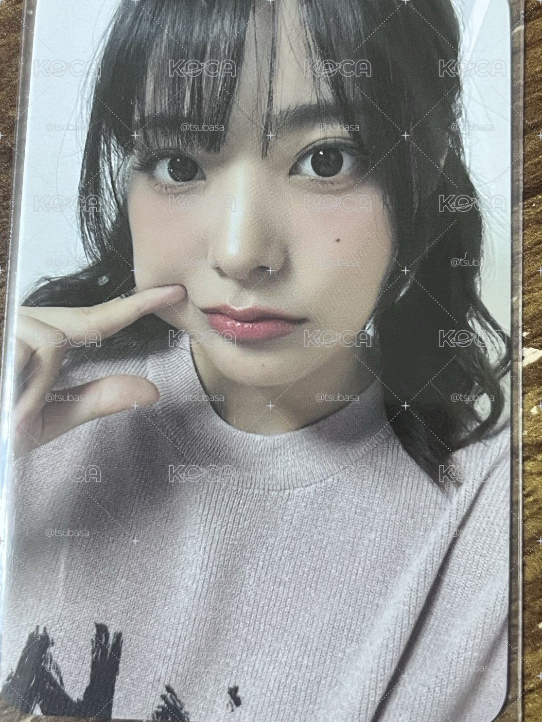 迷三 特典卡 李始燕 狗狗 貓貓 泡泡糖 捏臉