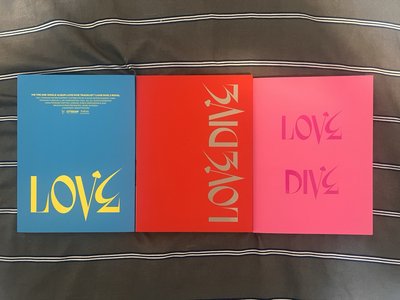 IVE LOVE DIVE空專（無小卡）