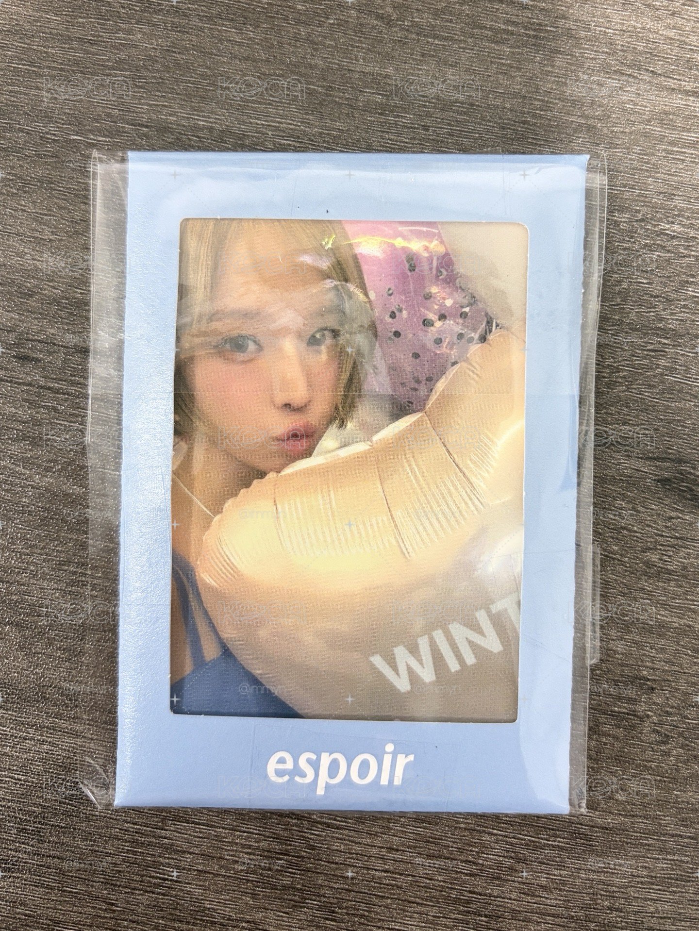 espoir3.0冬冬代言卡