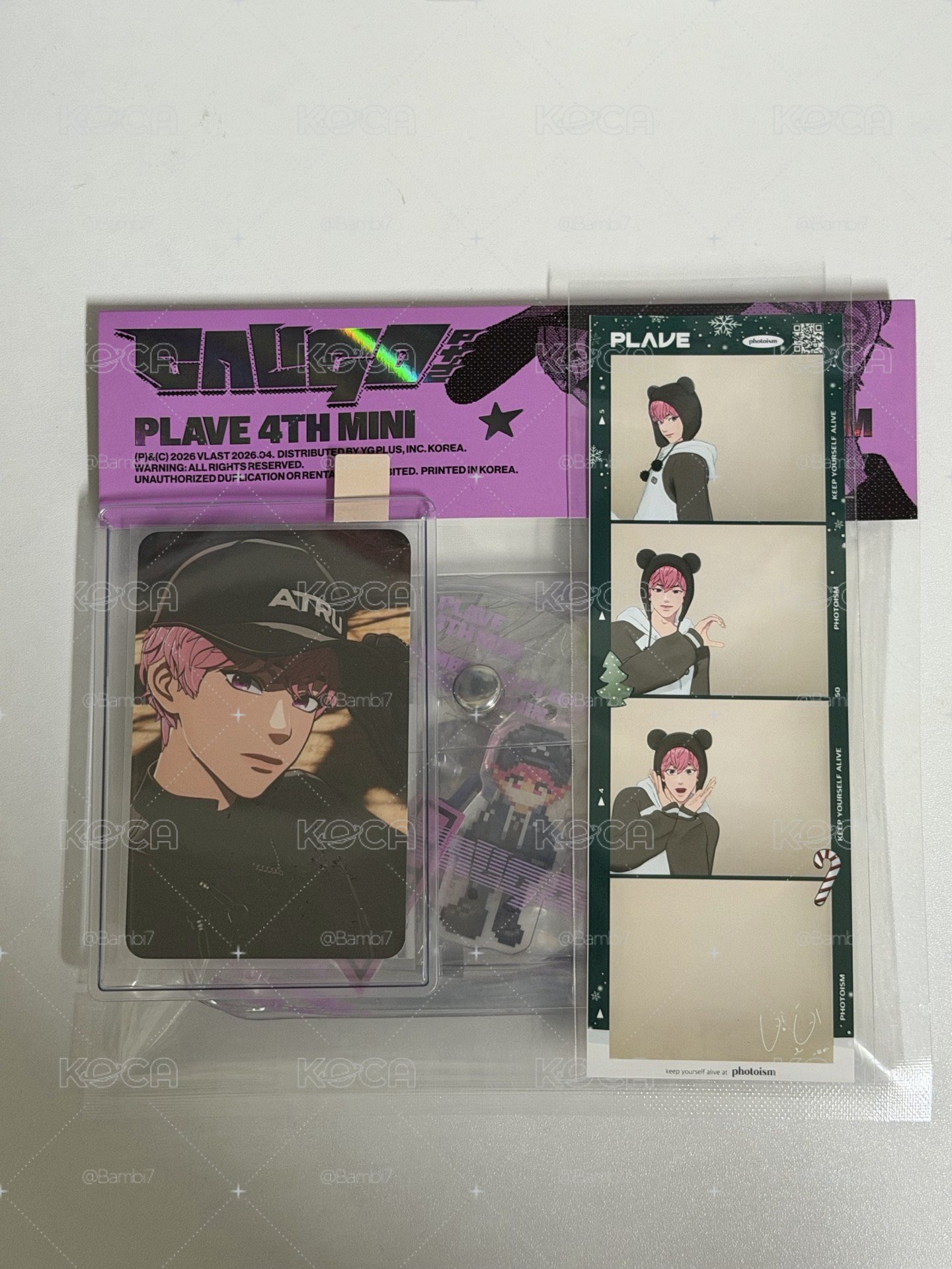 斑比 Soundwave通路 包包專➕特典卡➕Merry PLLIstmas 人生四格卡 