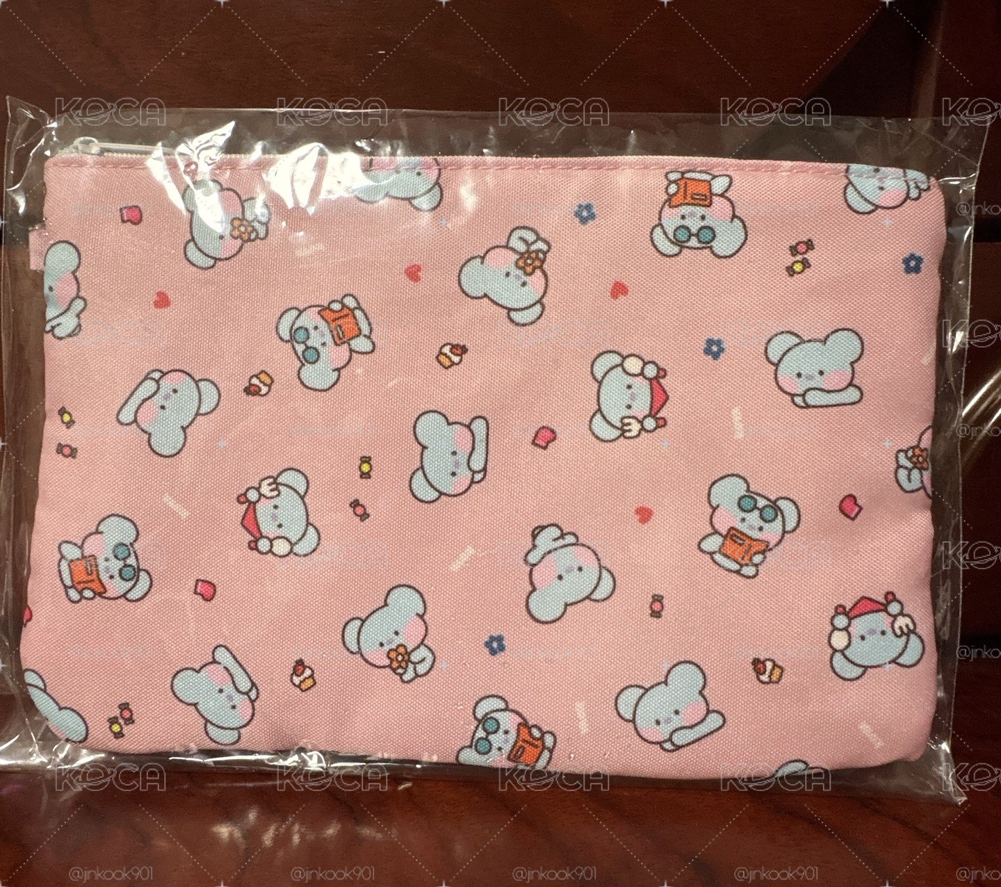 BTS bt21 Koya 收納袋