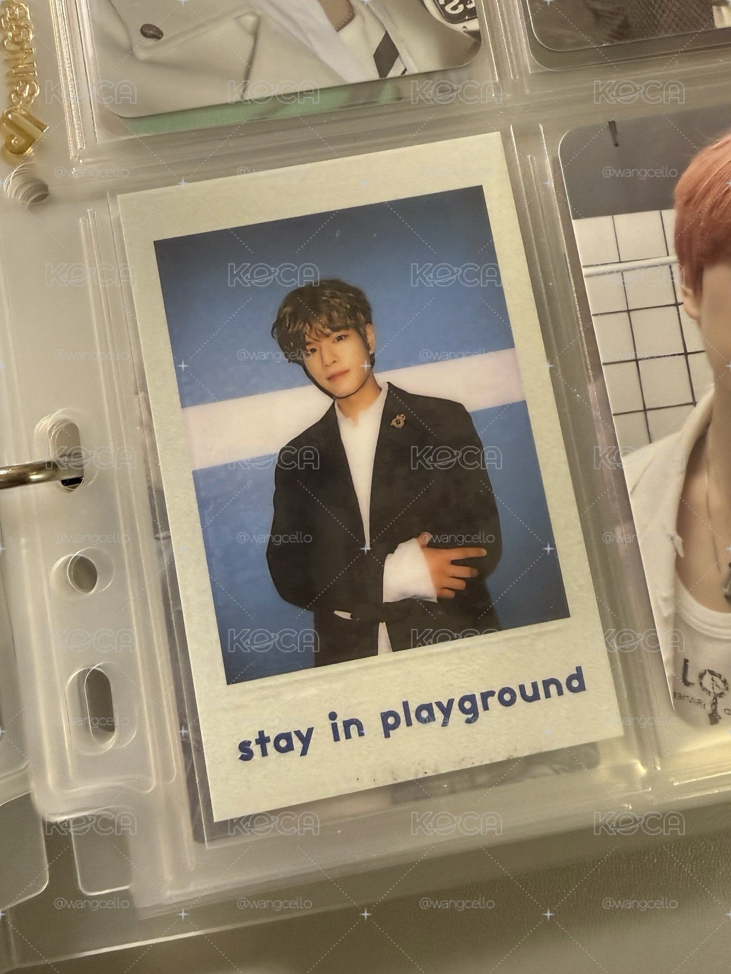 stray kids｜操場 拍立得 金昇玟