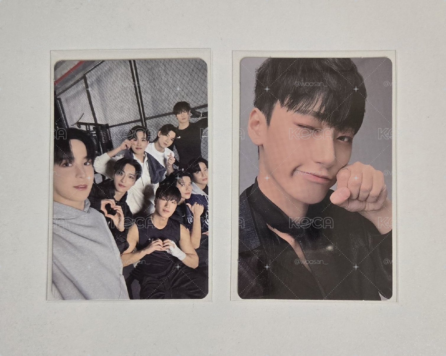 ATEEZ 日專卡組合 團卡 傘貓貓拳