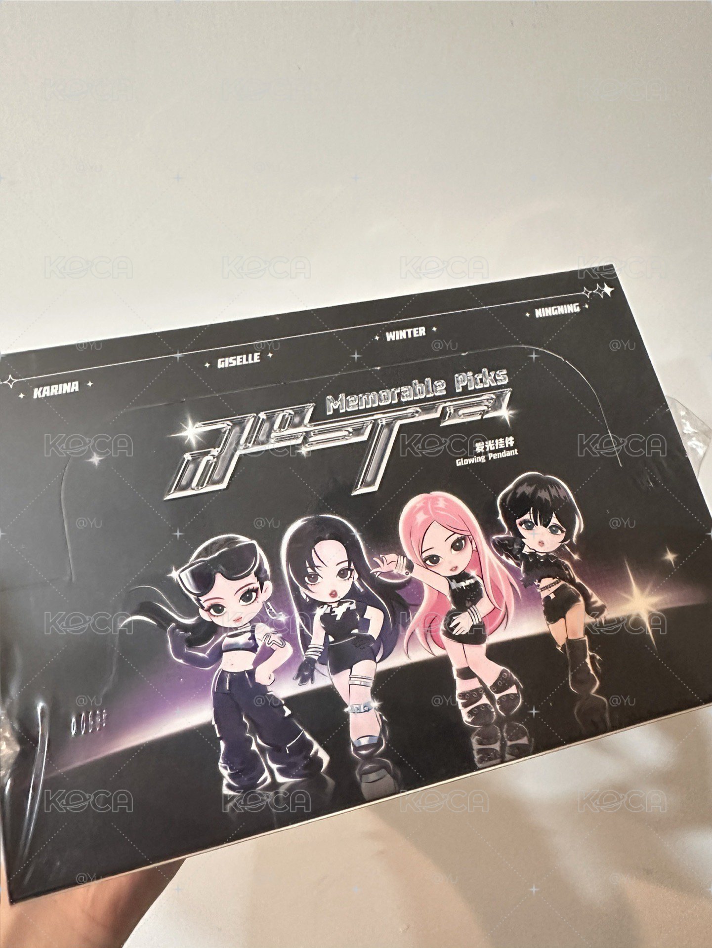現貨 aespa泡泡瑪特聯名珍藏系列 發光掛件盲盒 單個出售