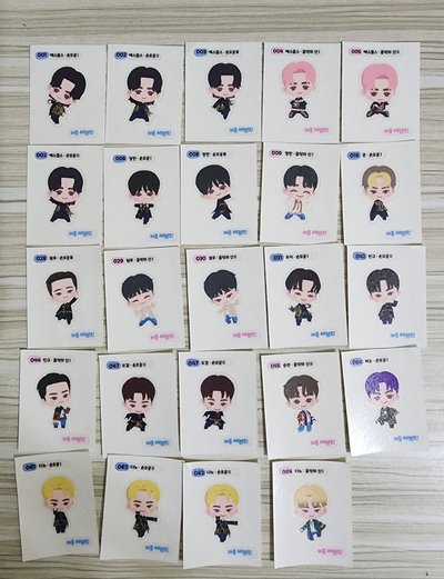 PUZZLE SVT GS25聯名麵包貼紙