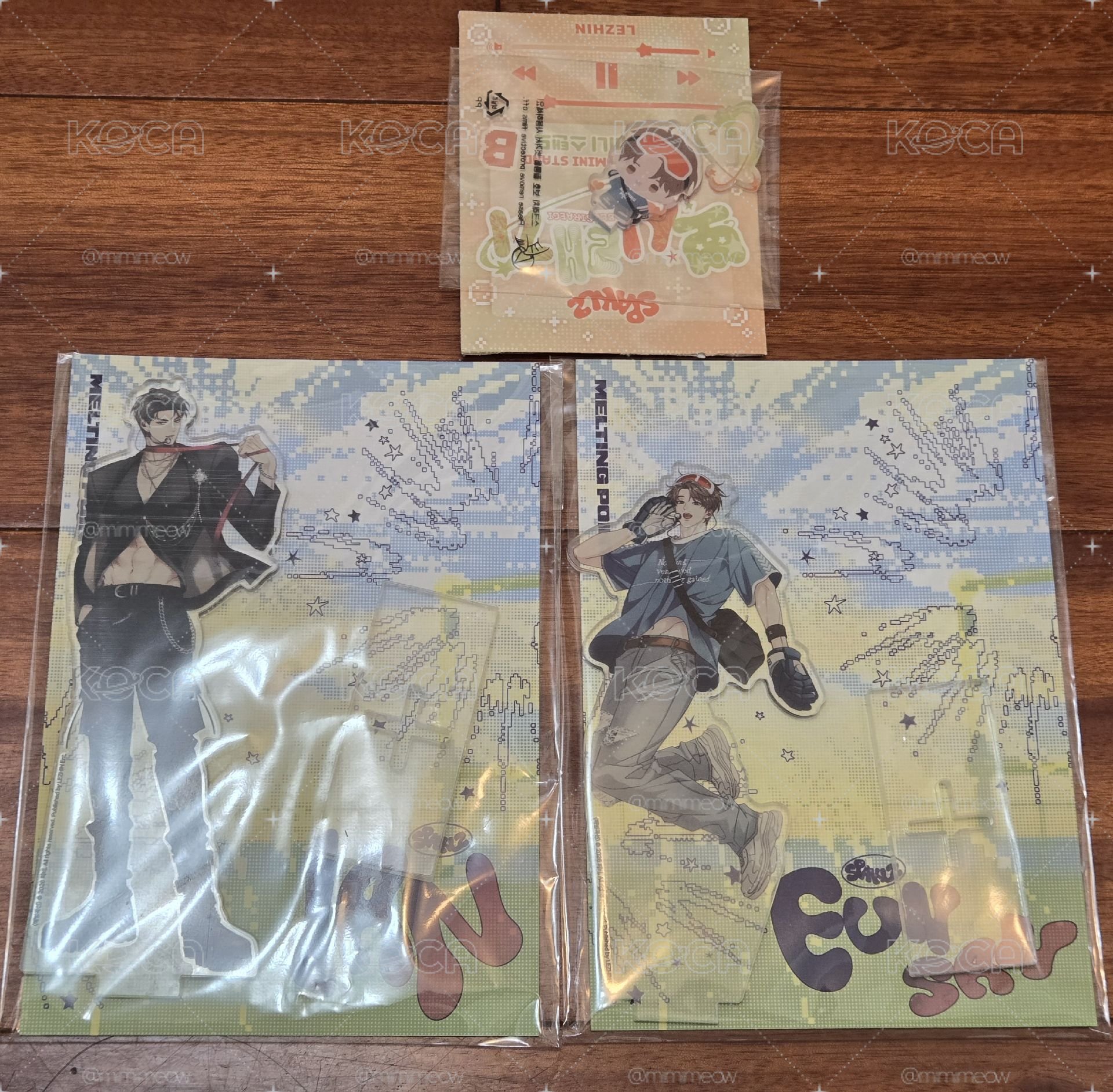 融冰曲線 正比立牌 小立牌 怡安 銀山