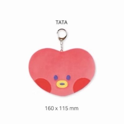 TATA / BT21 MININI PLUSH POUCH 造型毛絨吊飾卡包/零錢包