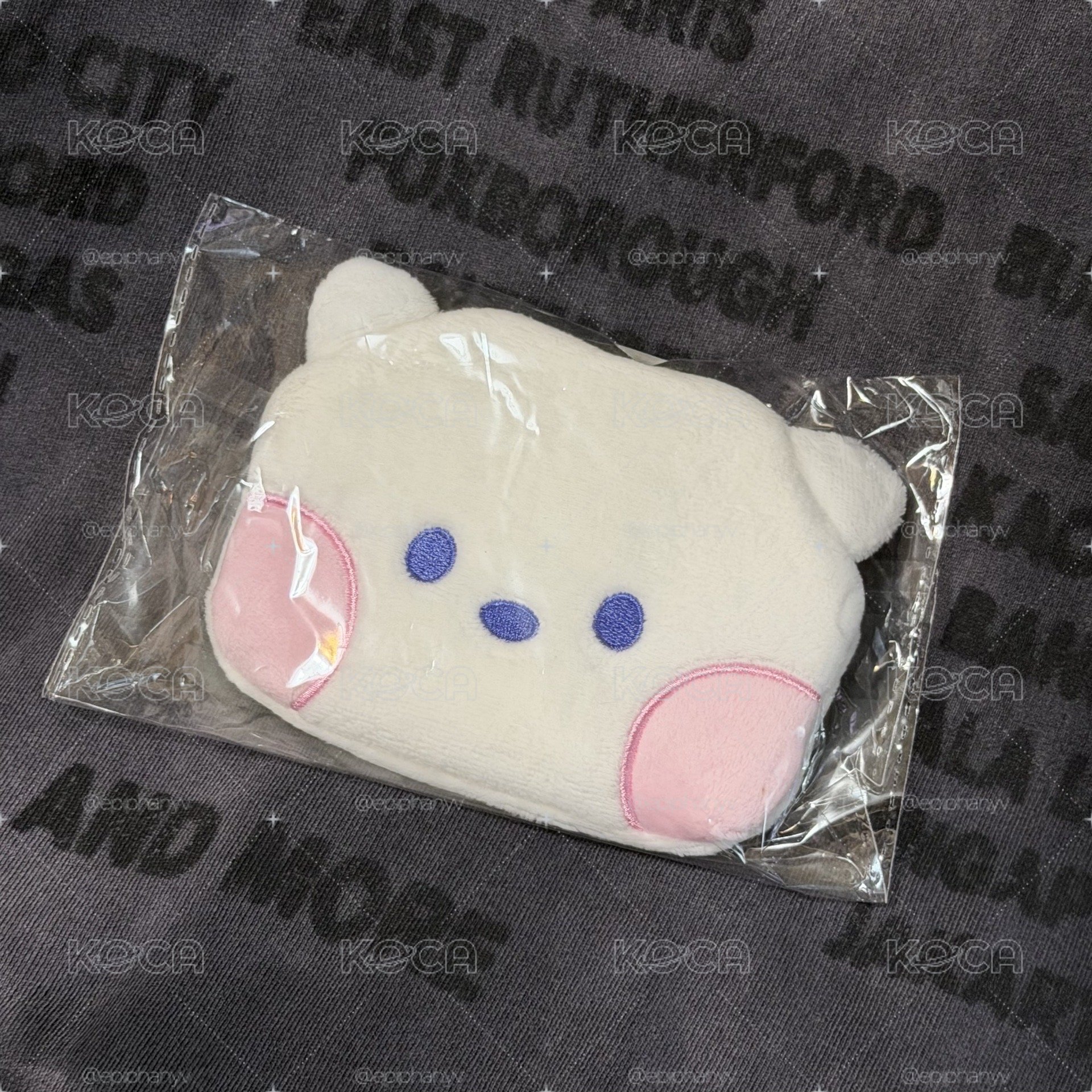 TATA / BT21 MININI PLUSH POUCH 造型毛絨吊飾卡包/零錢包