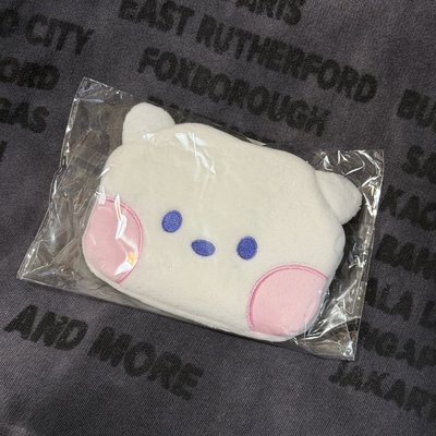 TATA / BT21 MININI PLUSH POUCH 造型毛絨吊飾卡包/零錢包