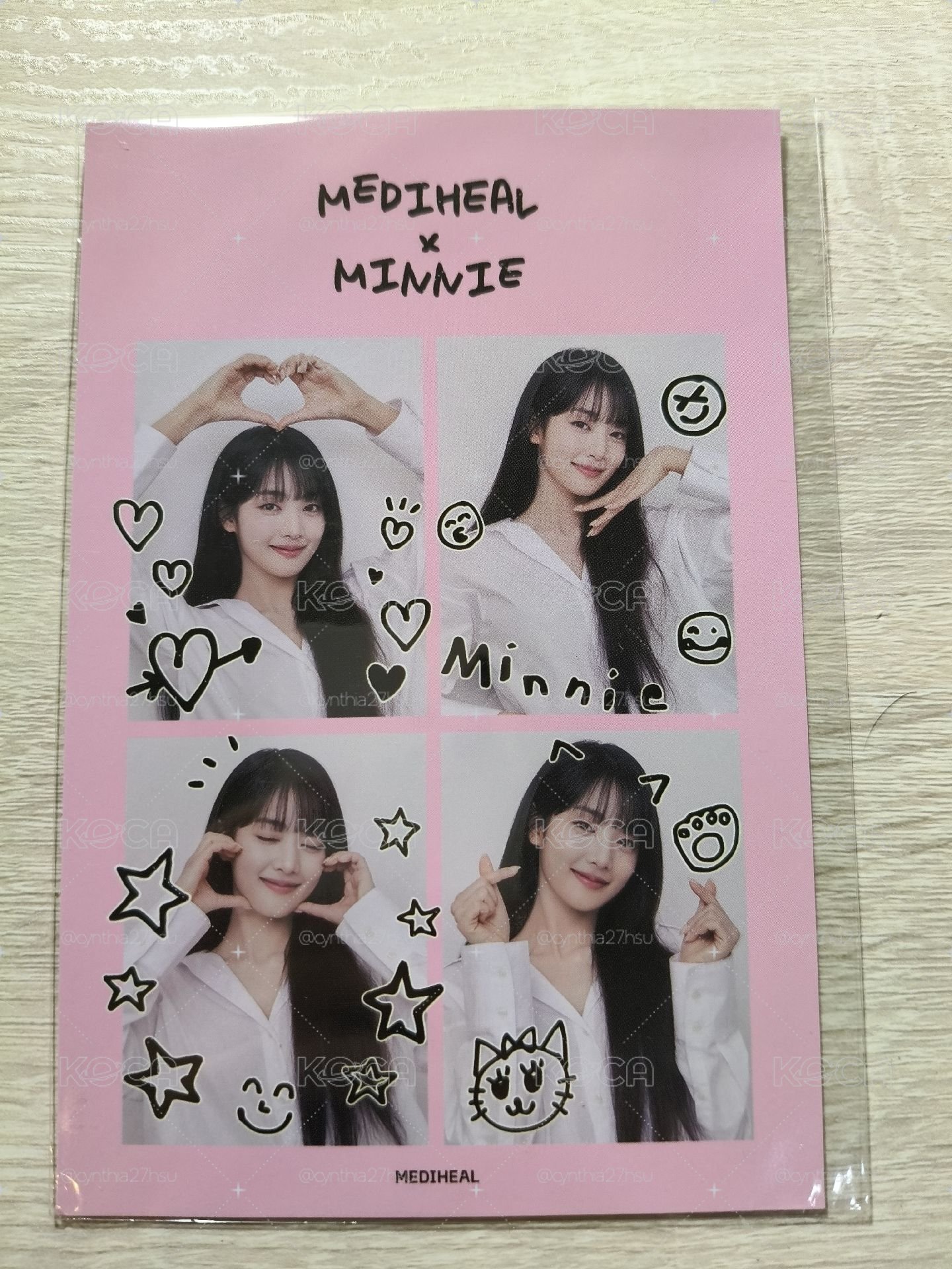 米妮mediheal四宮格