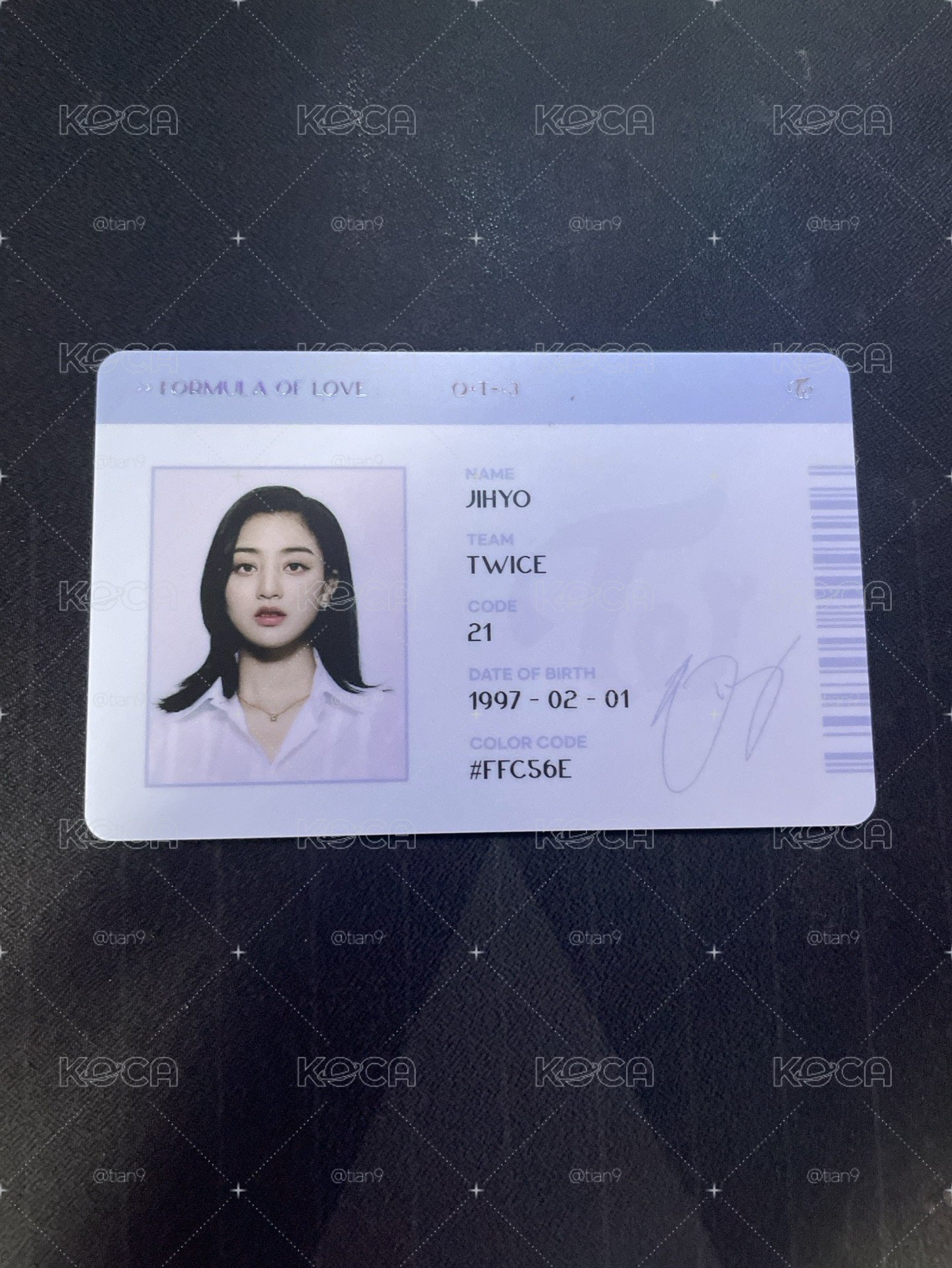jihyo 志效id卡