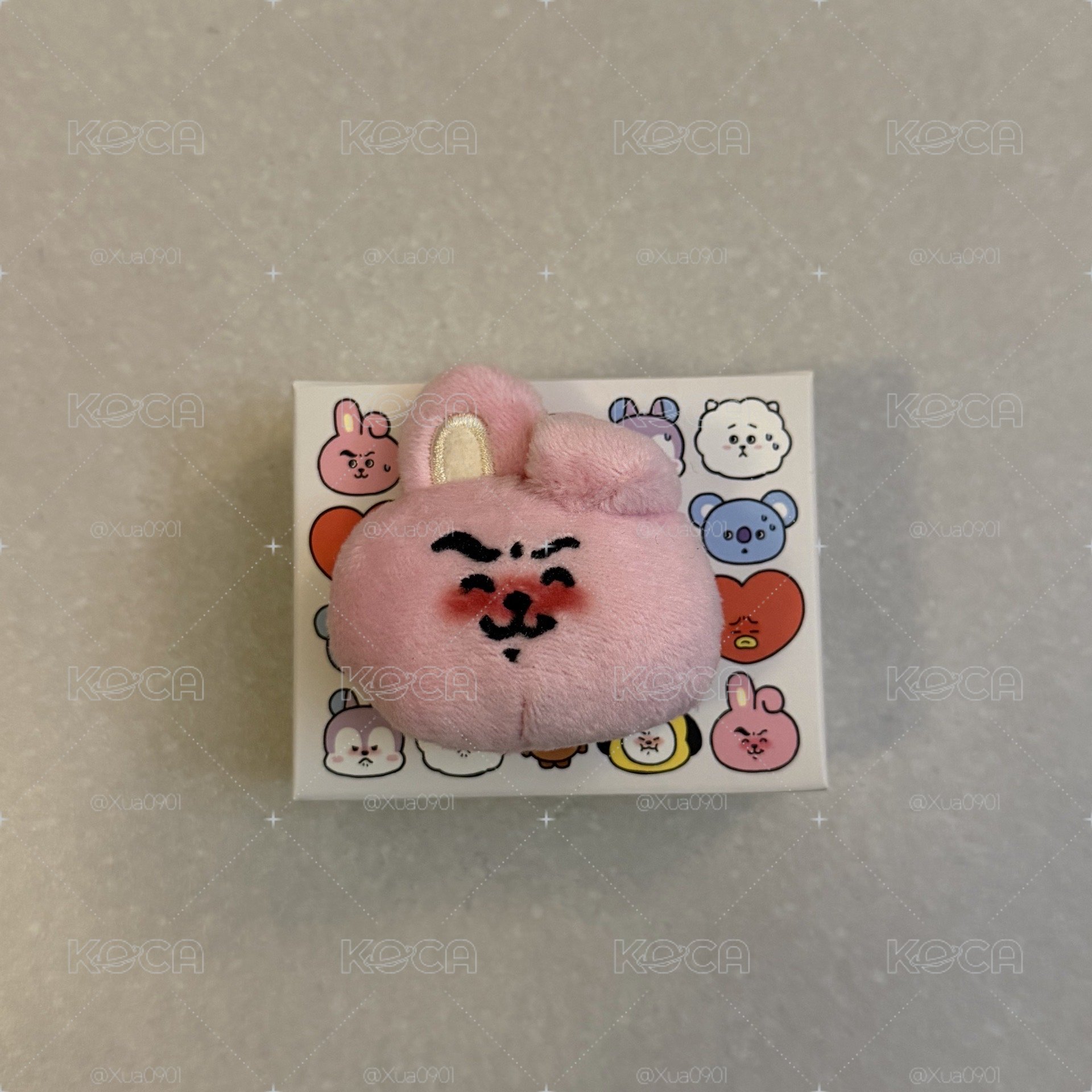 生氣COOKY毛絨徽章˖ ࣪⊹