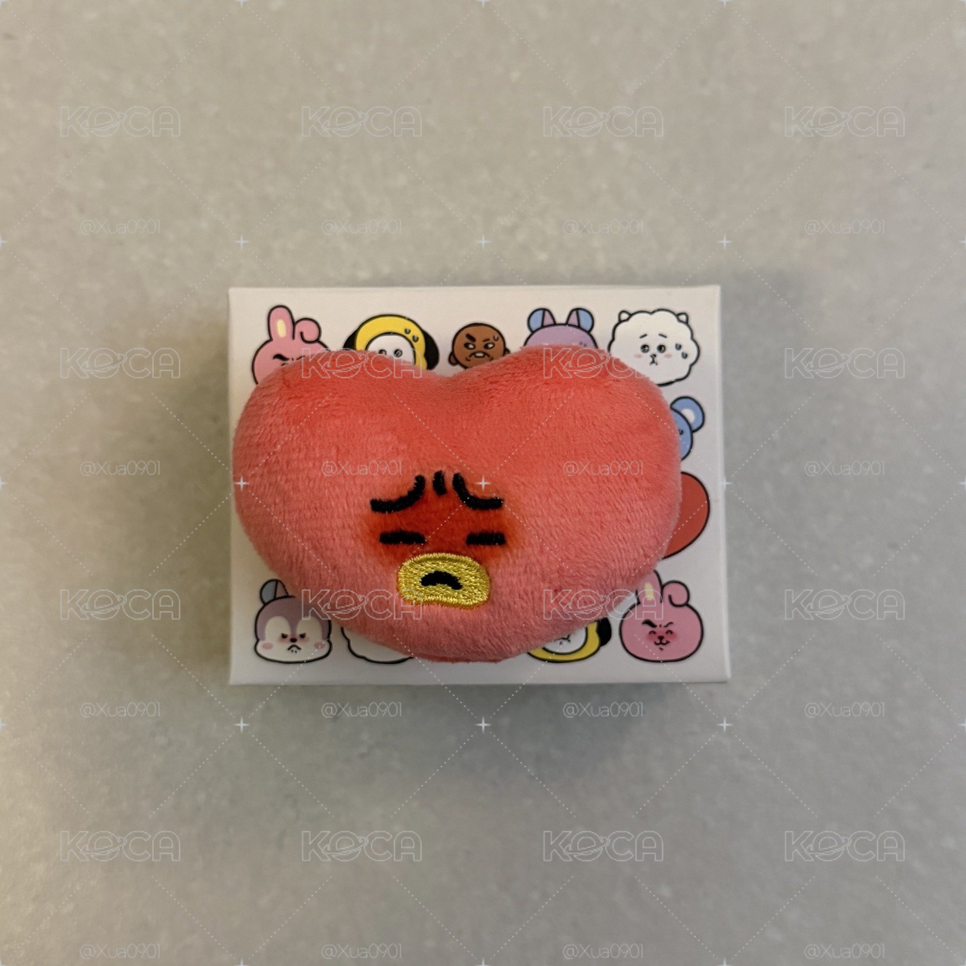 生氣TATA毛絨徽章˖ ࣪⊹