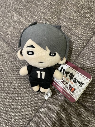 排球少年 宮治 隊服 豆眼娃