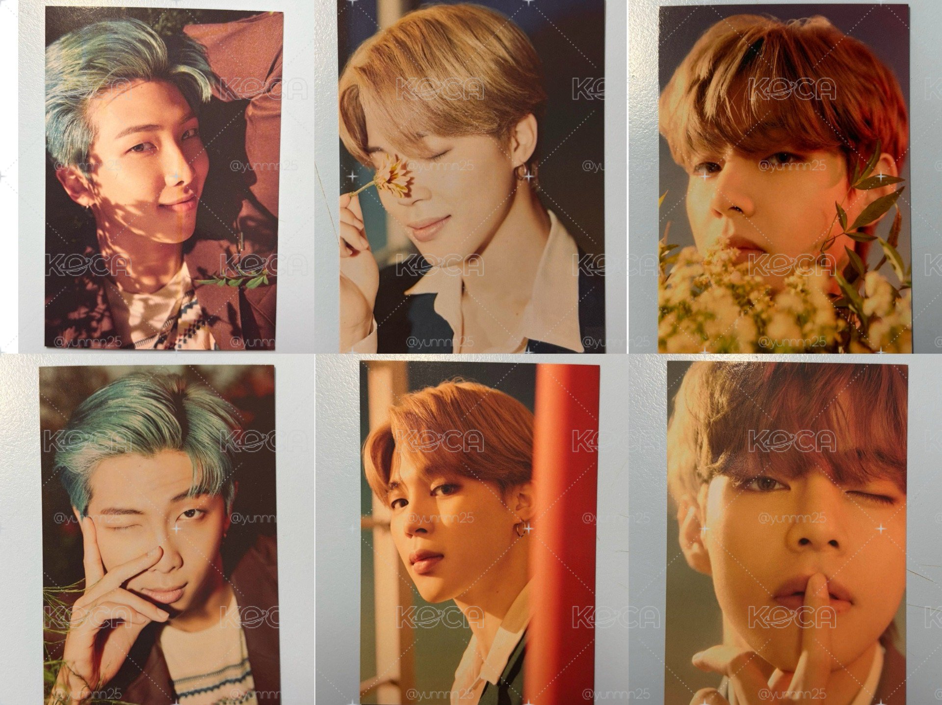 bts 博物館周邊小卡組