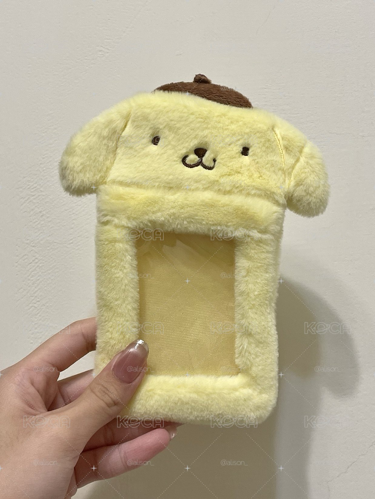 🍮布丁狗 絨毛卡套