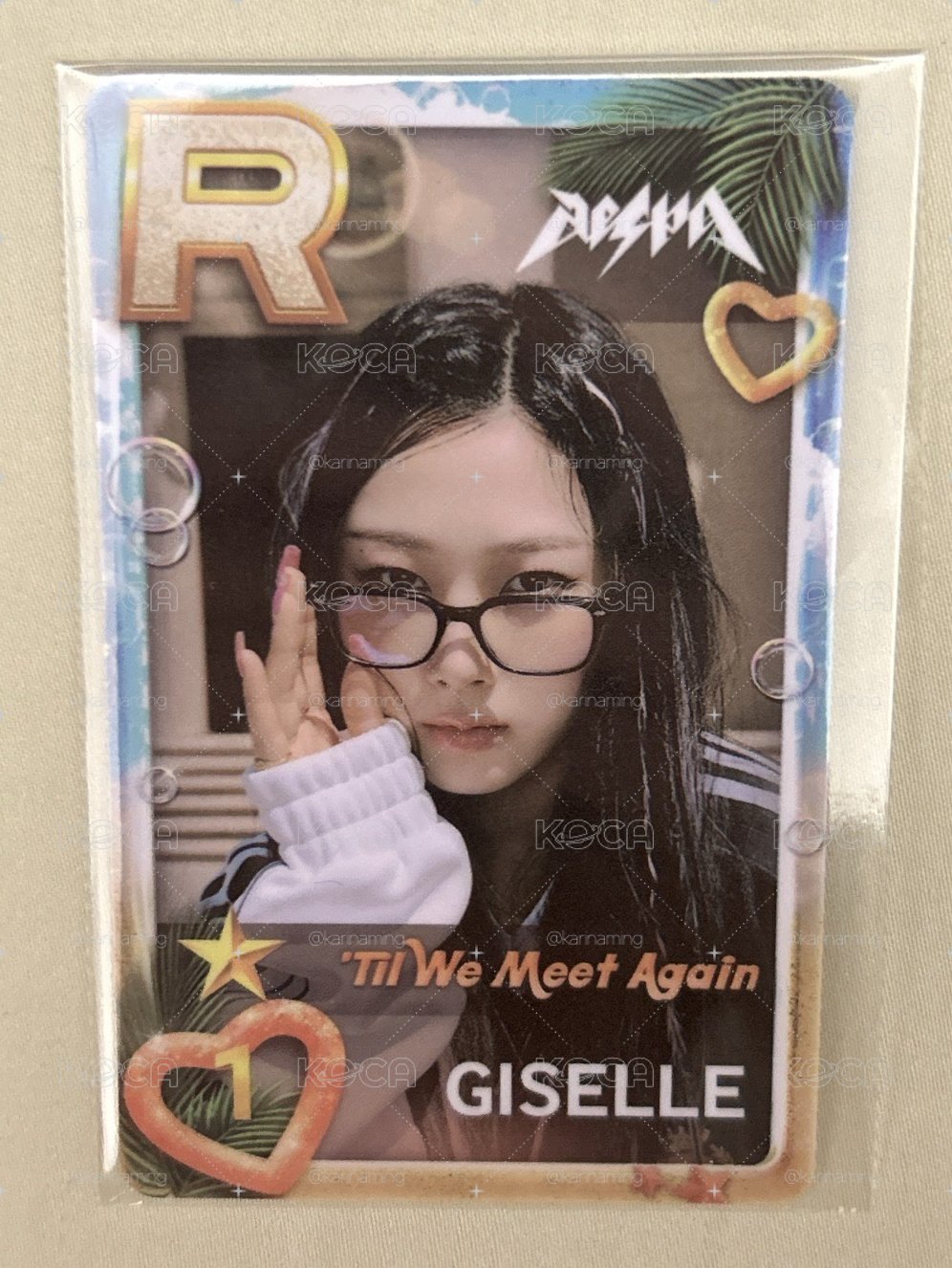 MY WORLD BEST 1 遊戲卡 （未拆）