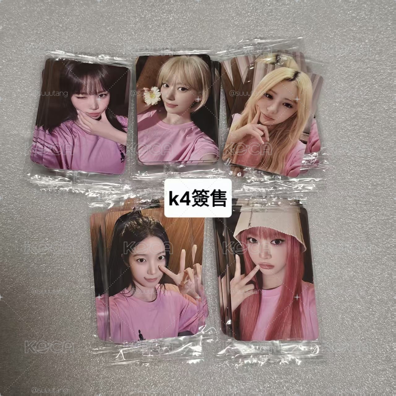 k4簽售特典卡