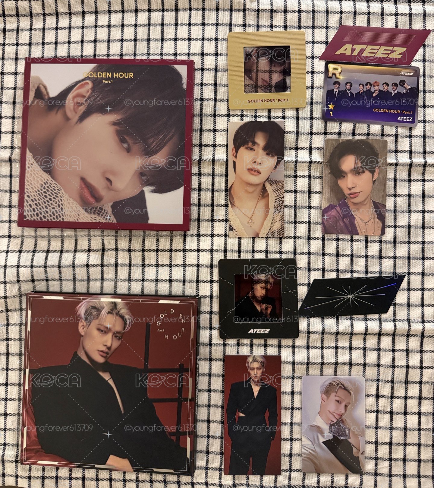 ATEEZ mingi 旼琦單封 已拆全專
