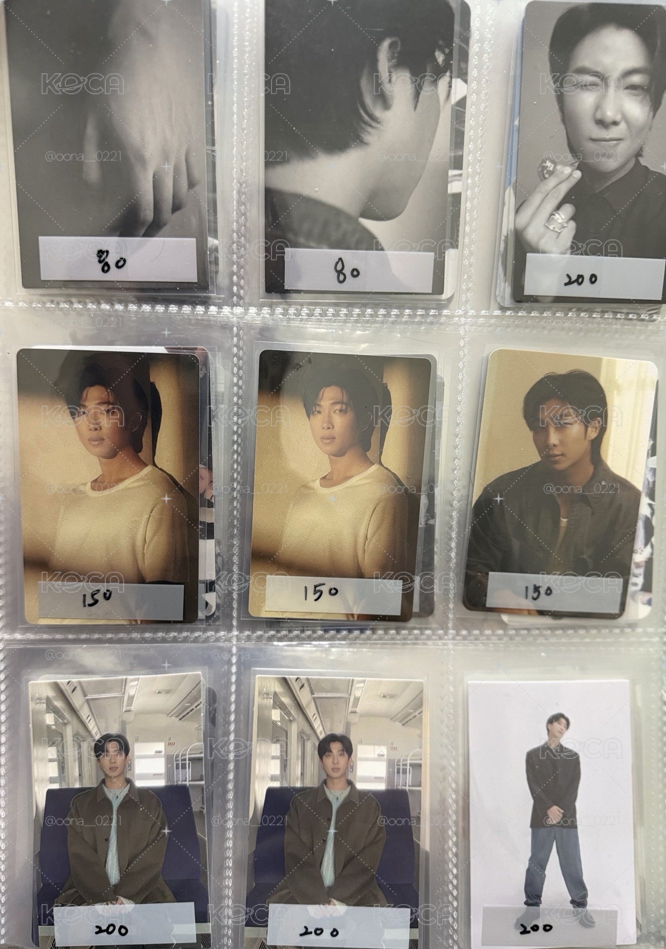 RM 南俊 專卡 特典卡