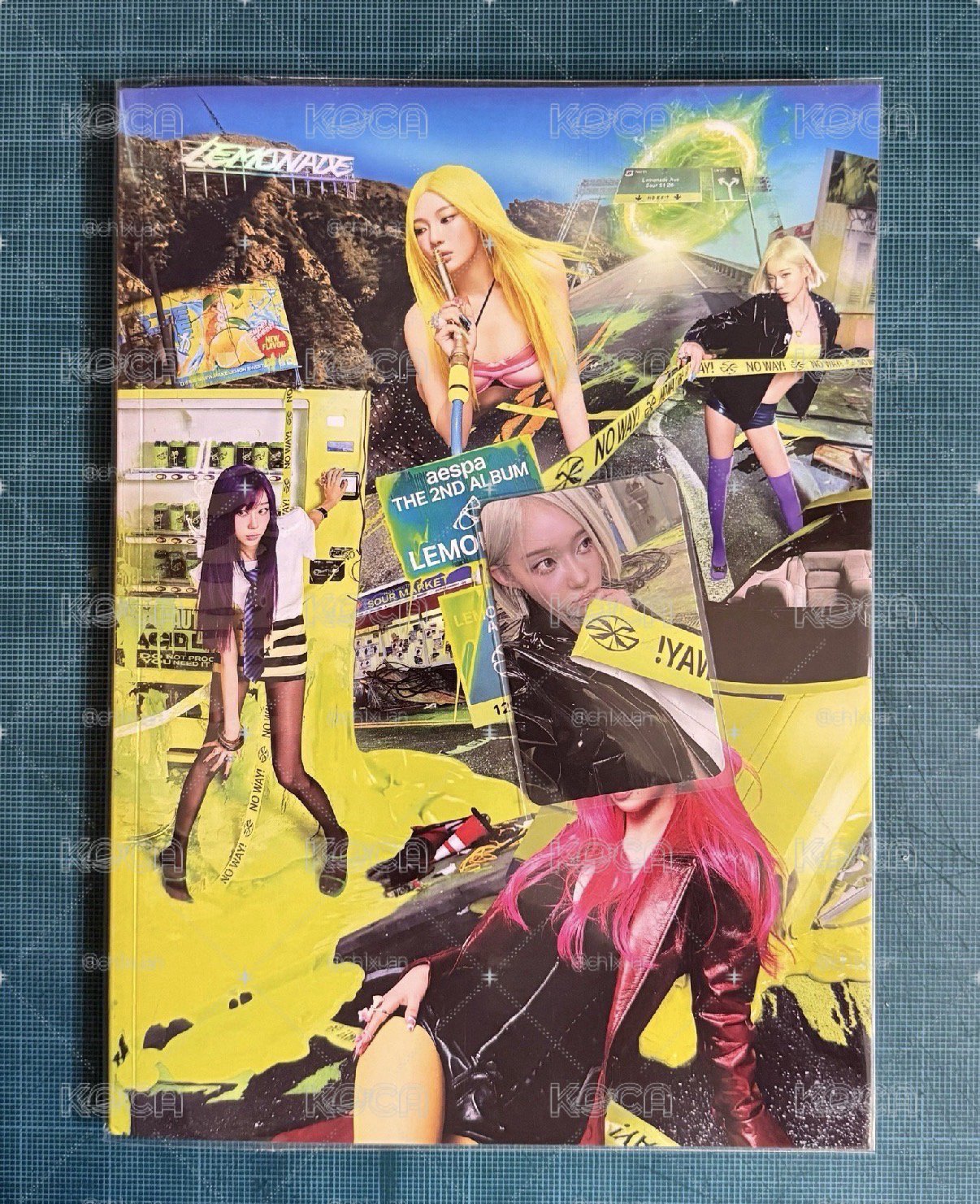 Armageddon zine空專+Drama柚+檸檬水全專冬專卡