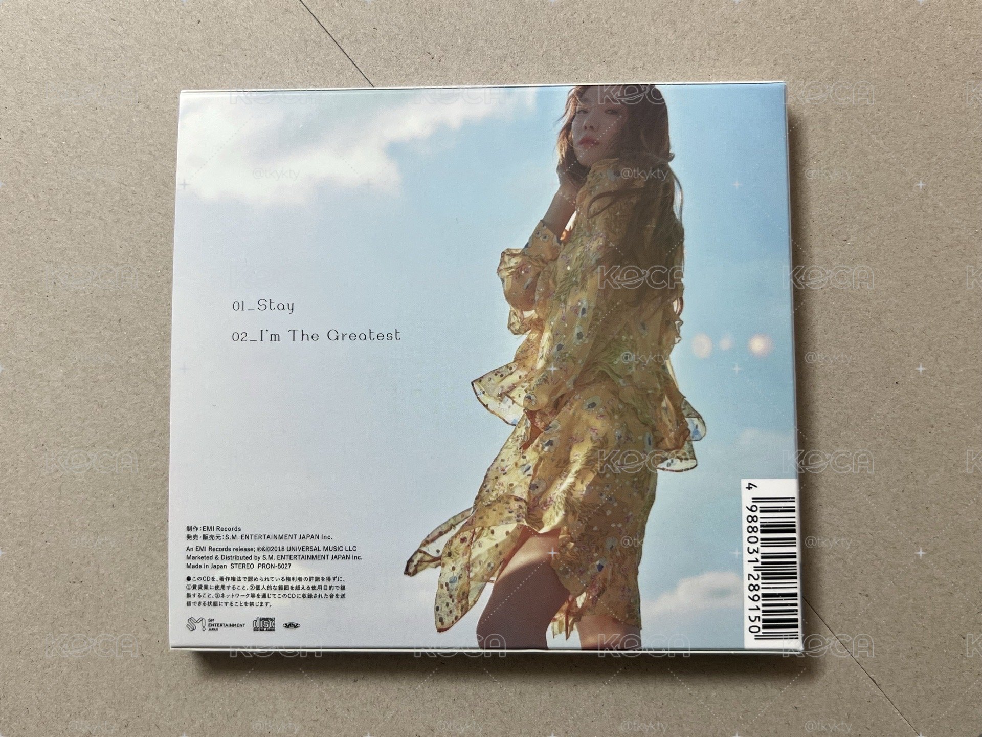 太妍 stay 已拆
