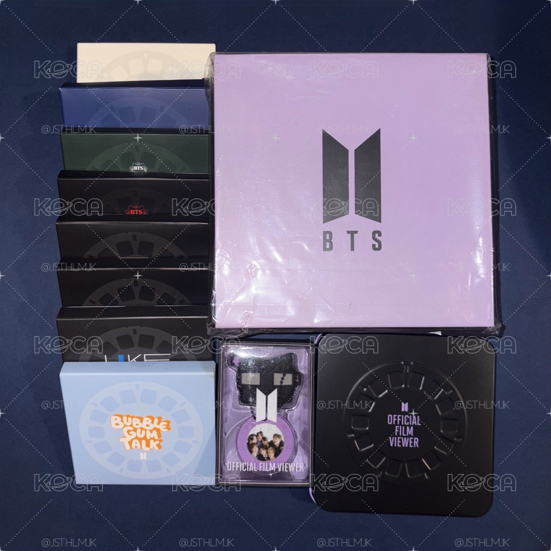 BTS ARMY底片投影機 幻燈片裝置機