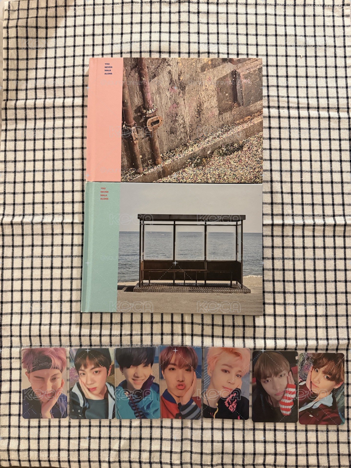 BTS YNWA兩版專 韓版 加七張個人卡
