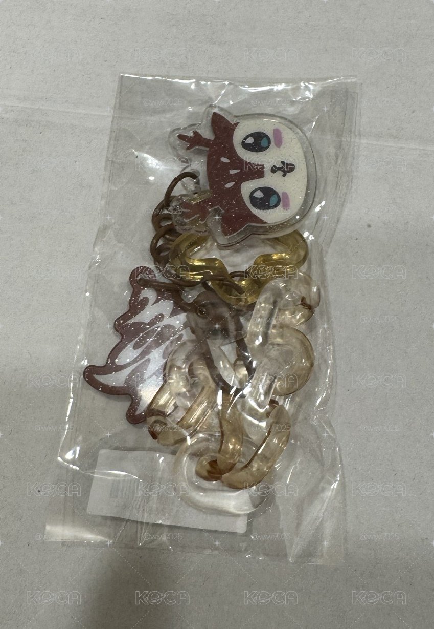未拆原包裝 塔塔 춤 (CHOOM) QQ音樂 碎片 壓克力 吊飾 