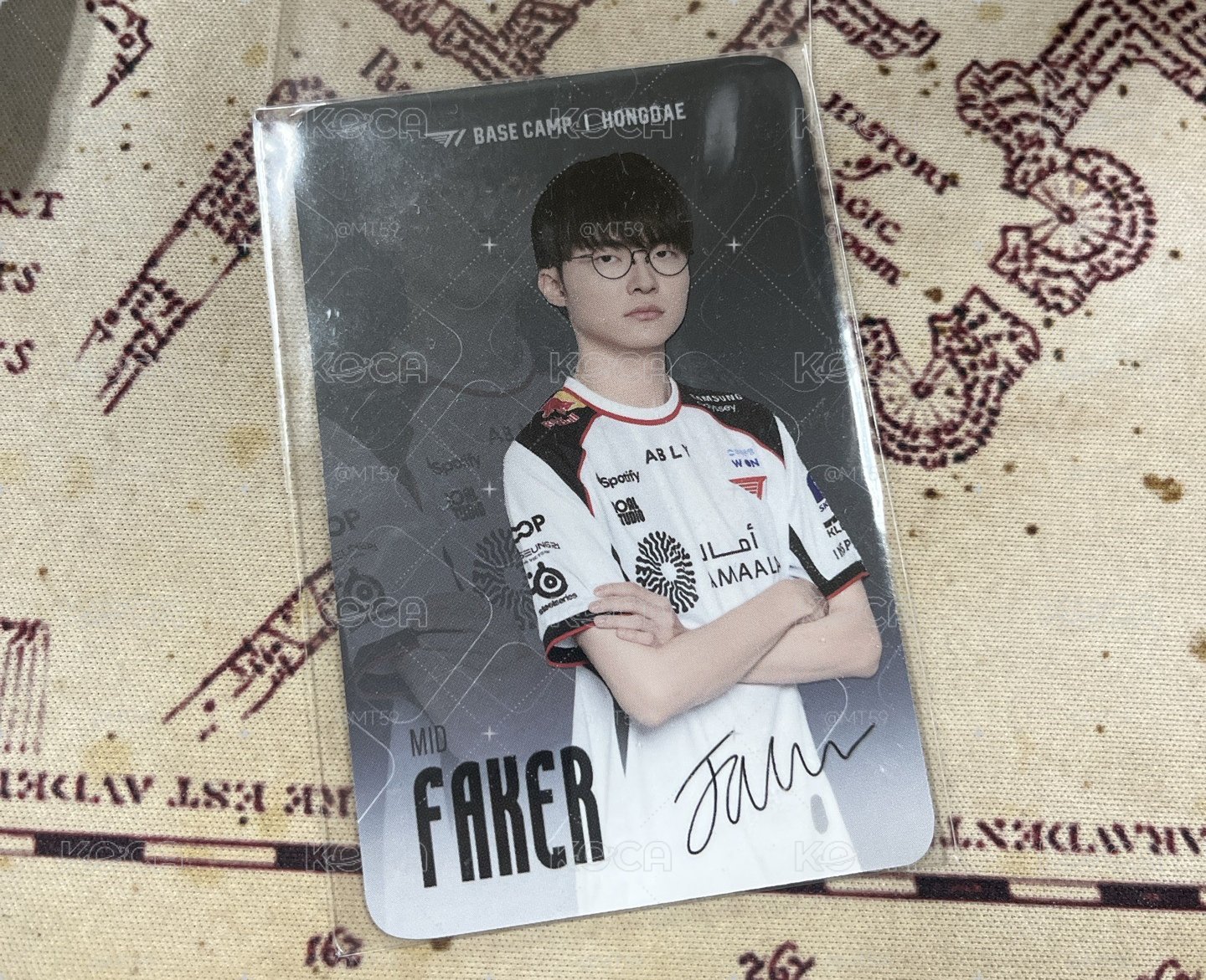 T1 Faker 網咖卡