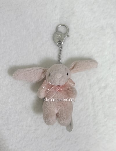 中古🌟胭脂粉 短腿兔吊飾 