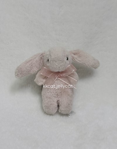 中古🌟胭脂粉 短腿兔吊飾 