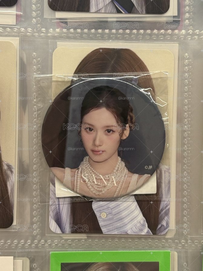 MISAMO PLAY Sana 徽章