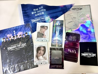TOWARDS THE LIGHT / LIGHT THE WAY演唱會電影週邊 ATEEZ 