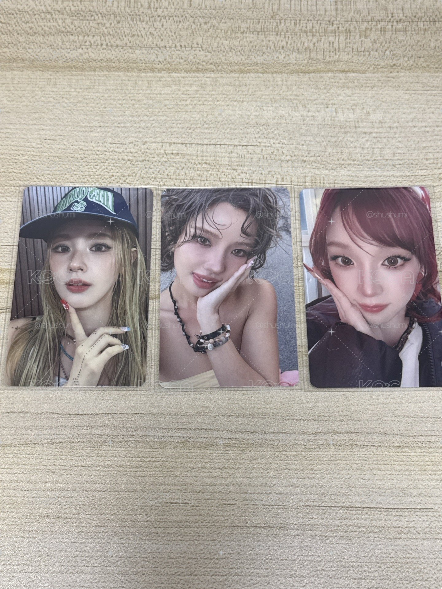 We made CUBI STORY 特典卡 麵、娟、琦