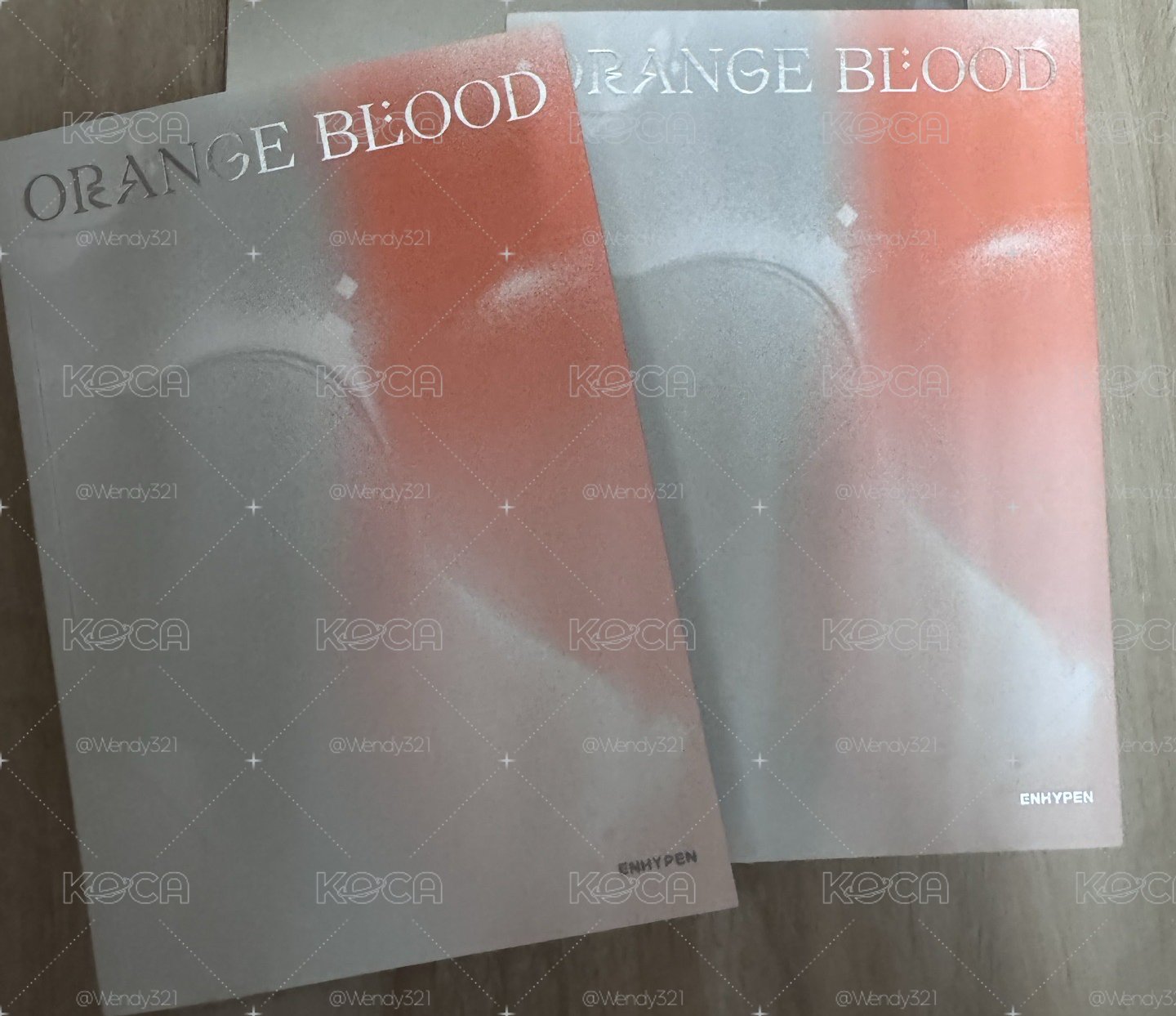 ENHYPEN Orange Blood 單封(羲承)空專