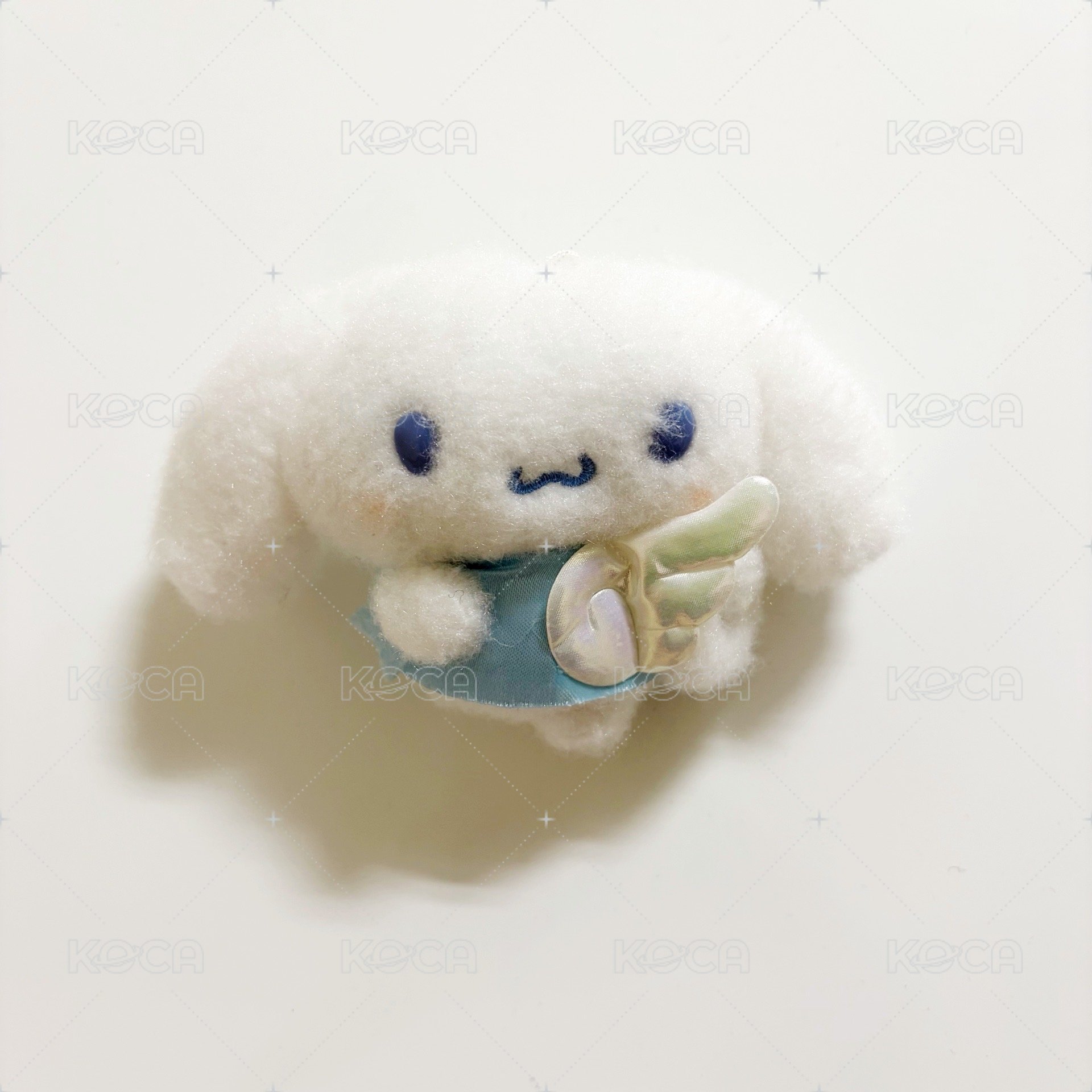 扭蛋盲盒 夢屋絨毛吊飾 天使大耳狗