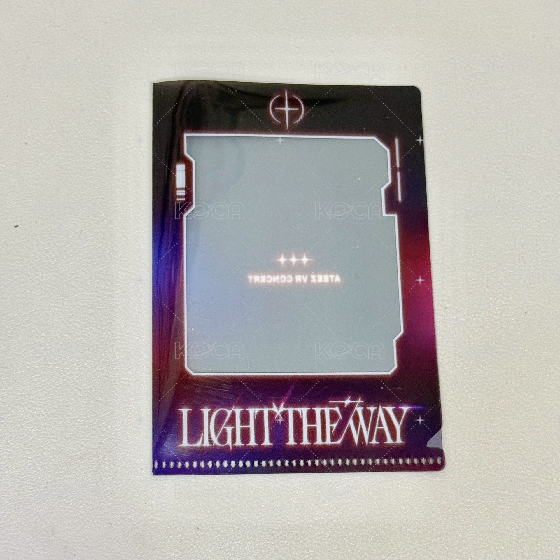 LIGHT THE WAY VR特典 小卡資料夾